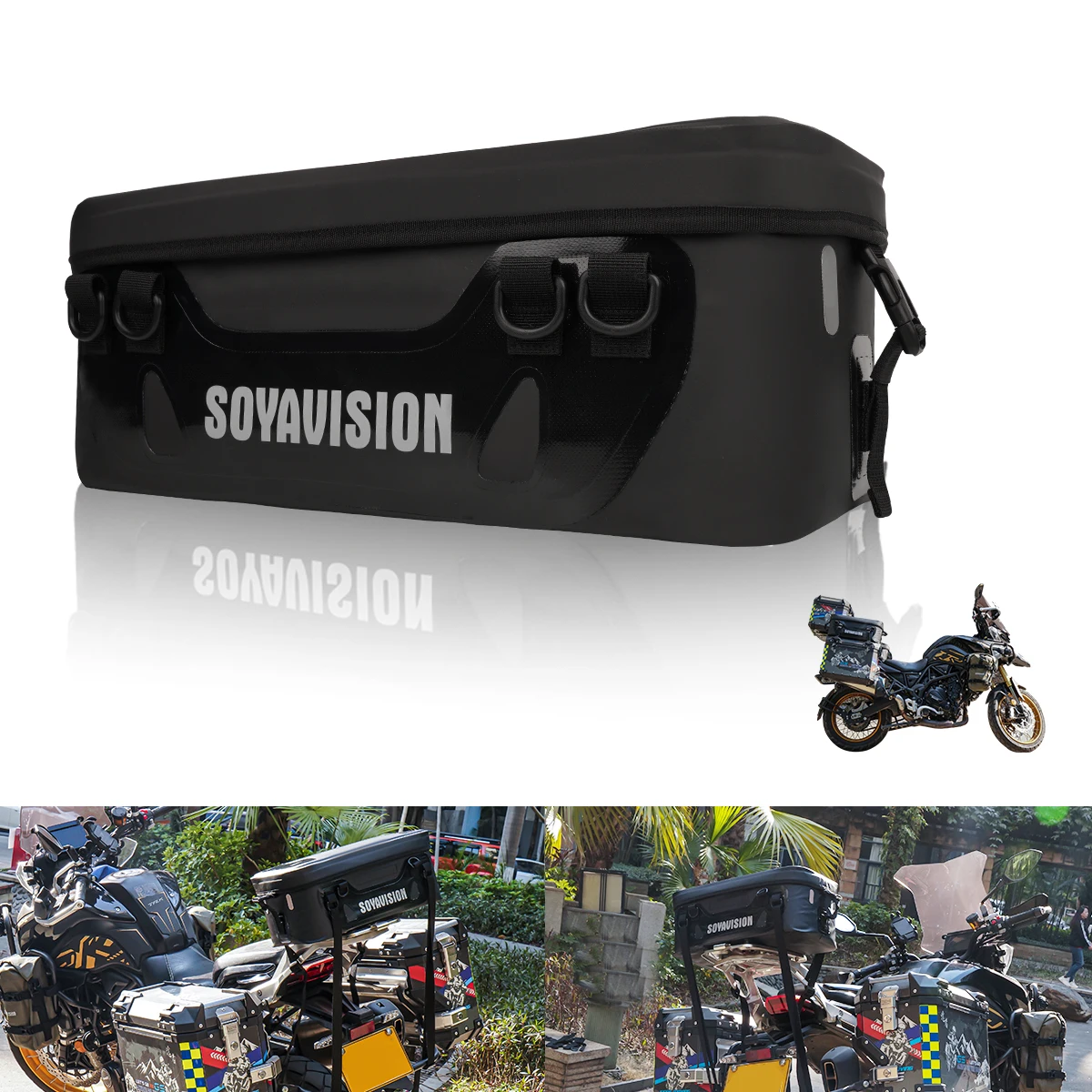 Motorcycle Top Bags For BMW R 1200 1250 GS LC Adventure Top Box Panniers Bag Case Luggage Bags F650GS G310GS ADV Waterproof