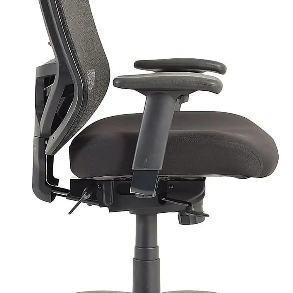 كرسي مهام شبكي مريح مع مسند ظهر فحم - موديل TP7000