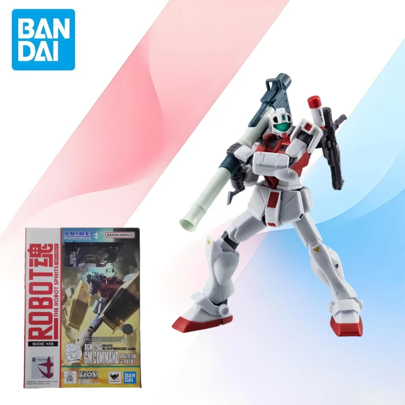 

Оригинальная коробка Bandai Robot Spirits GUNDAM GM COMMAND GUINEA PIG TEAM VER ANIME, полный набор для сборки модели, готовая игрушка, подарок для детей