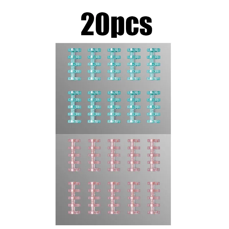 Binding Spines Snap Split Binder Rings, 10/20/30Pcs
