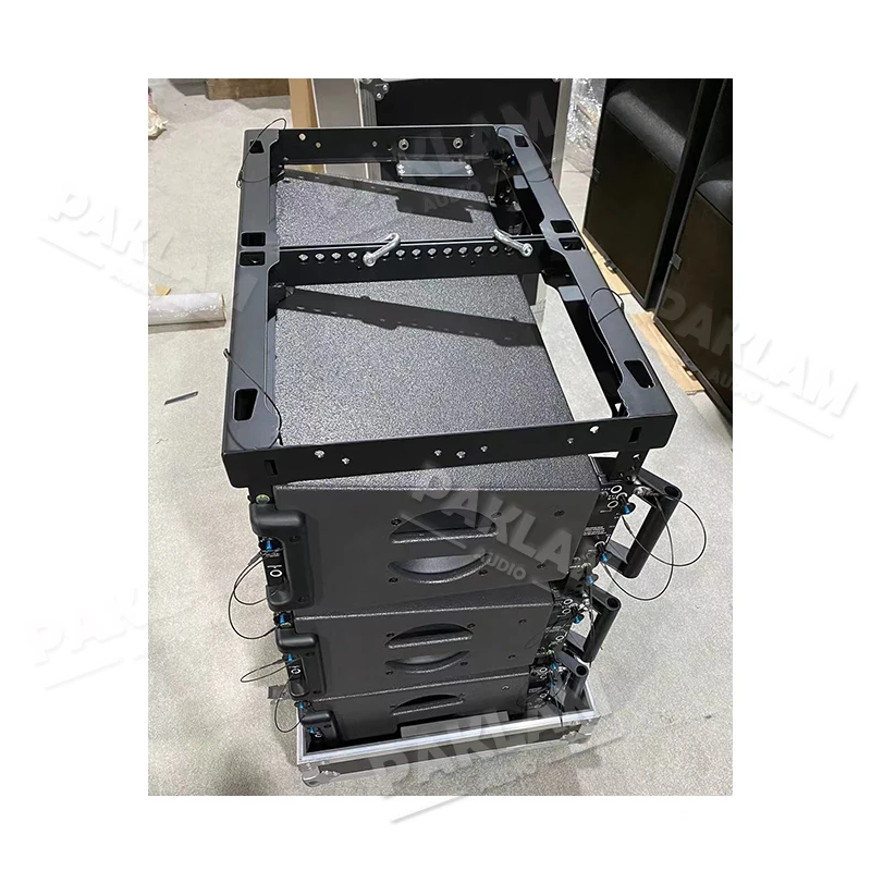 MF 400W HF 80W مزدوج 8 بوصة LA208 مغناطيس النيوديميوم معدات الصوت المتكلم المهنية خط صفيف نظام مكبر الصوت #5