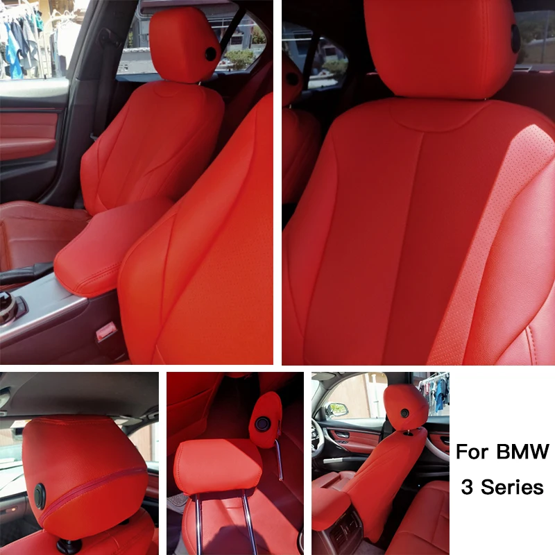 Custom Fit Car Seat Covers Leather Kits for BMW 3 Series f30 330i E46 for BMW 5 series F10 E39 G30 for BMW X3 F15 f25 G01 for