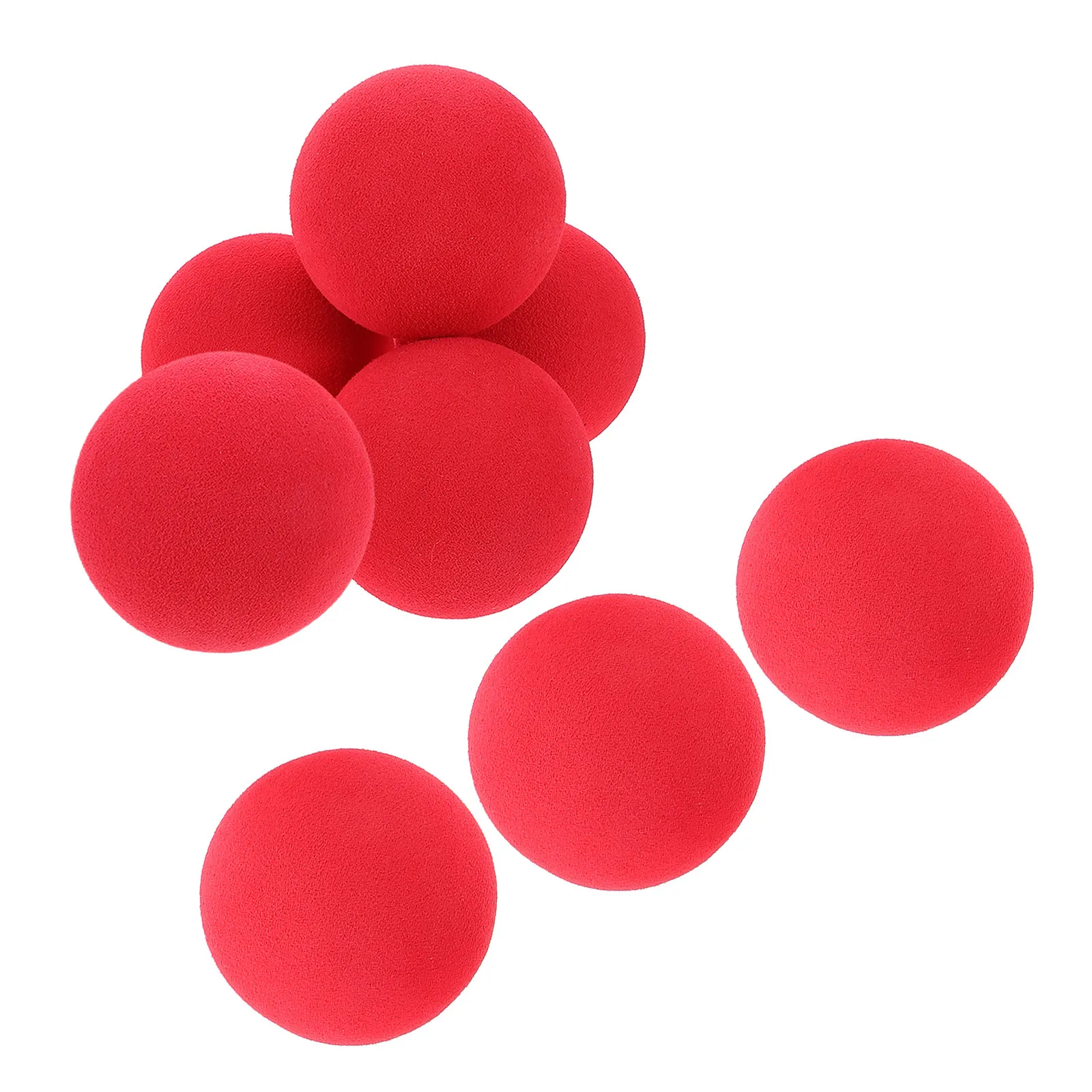 

8Pcs 6Cm Red Soft Eva Foam Training Baseballs for Kids Safe Hitting Practice Indoor Outdoor Batting Throwing Beginner Sports