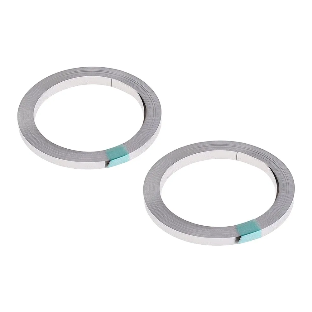 2PCS Nickel Plated Steel Strip 10 Meter per Roll 0.2mm Thickness for Spot Welding Applications in Portable Device Battery Packs