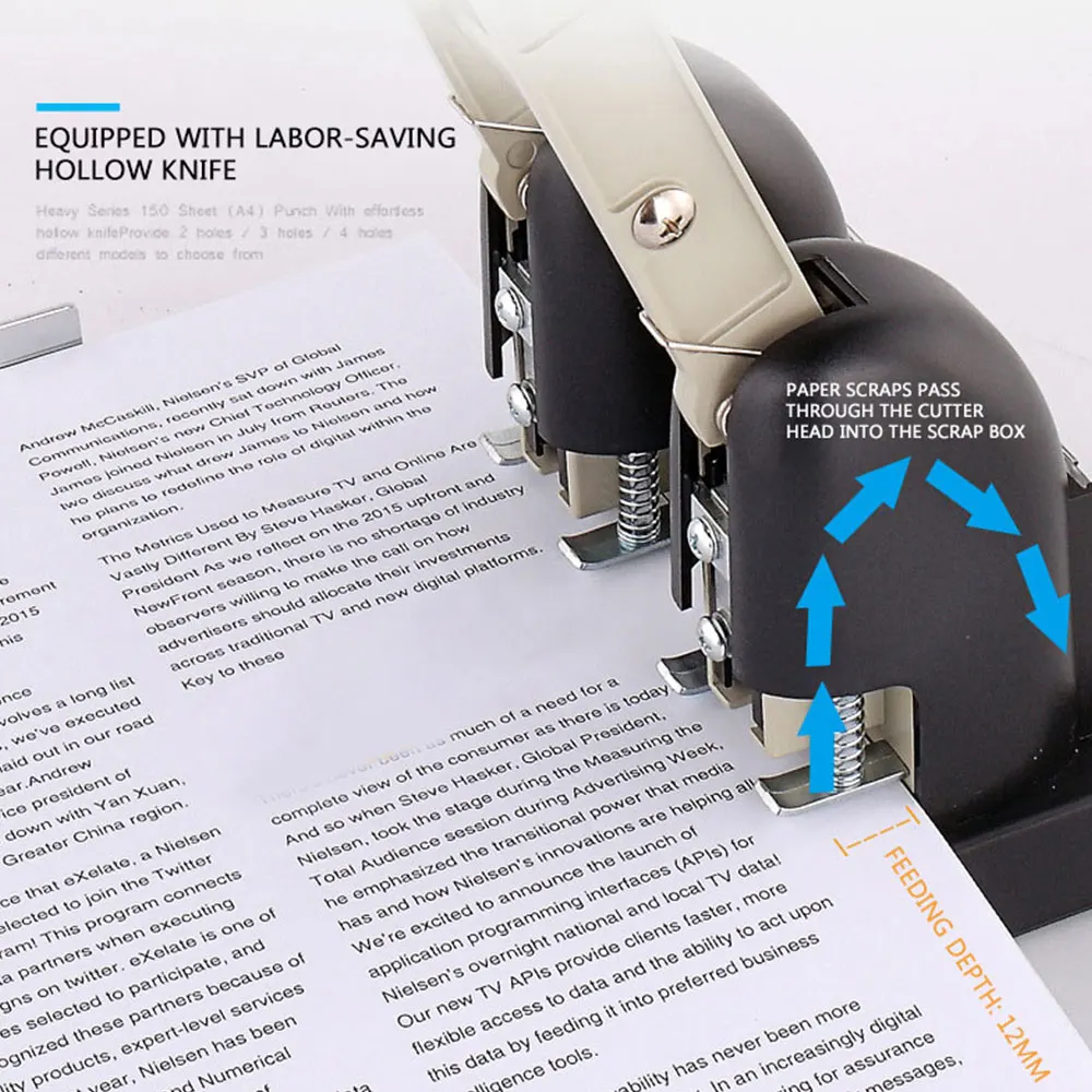 HOT Heavy Duty A4 Paper Punch - Paper Punch 3 Hole recension och pris