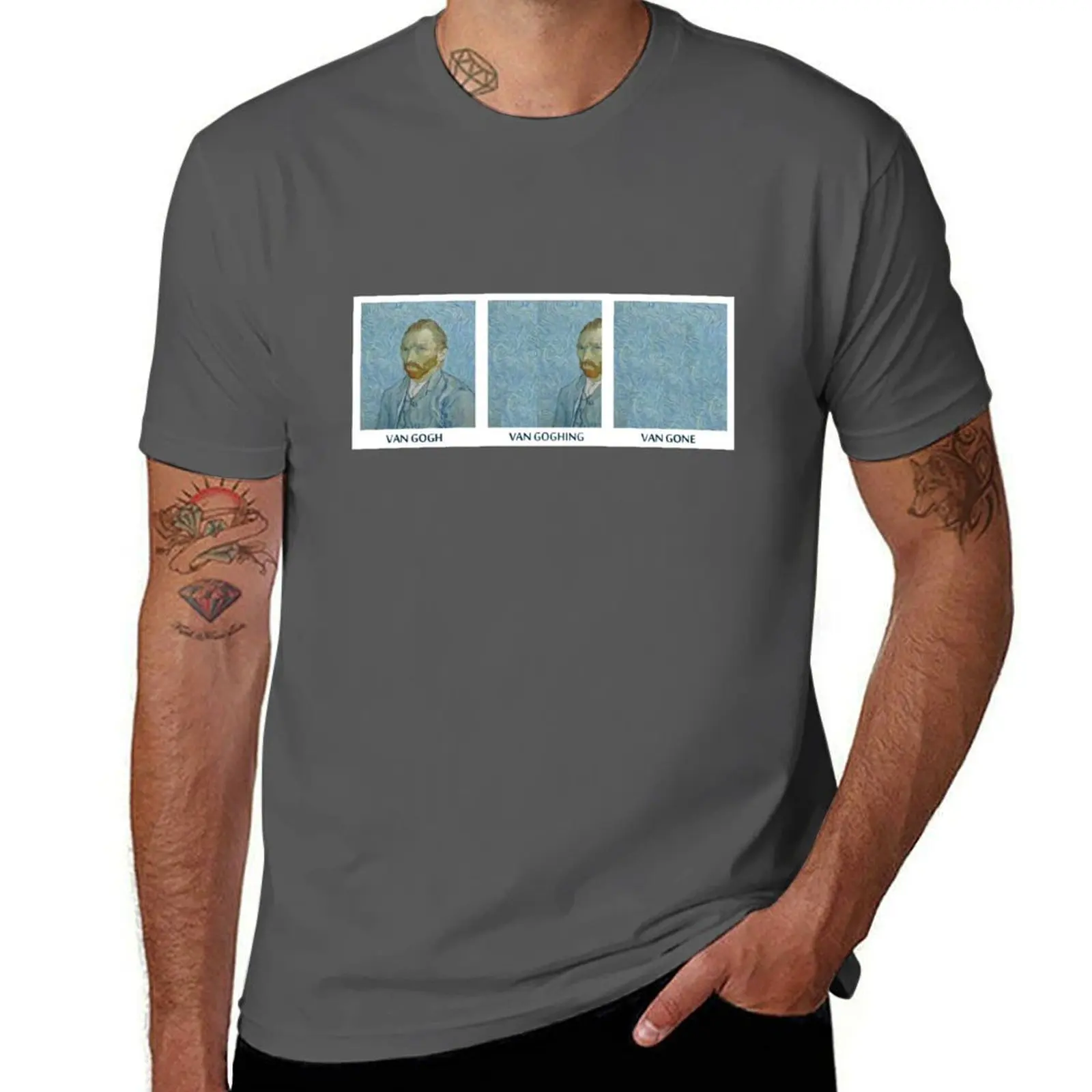 

VAN GONE T-Shirt animal prinfor boys man clothes tshirts for men