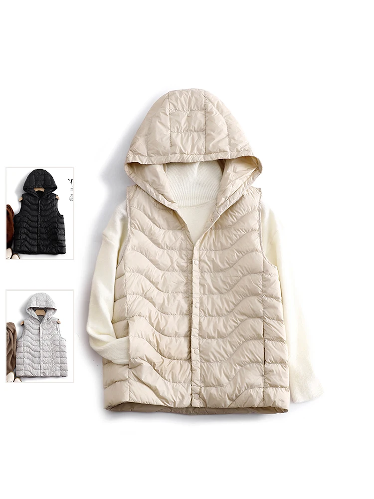 

Осень-зима, новый художественный цвет, теплый жилет на хлопковой подкладке, женский жакет большого размера, модный, антивозрастной, универсальный...