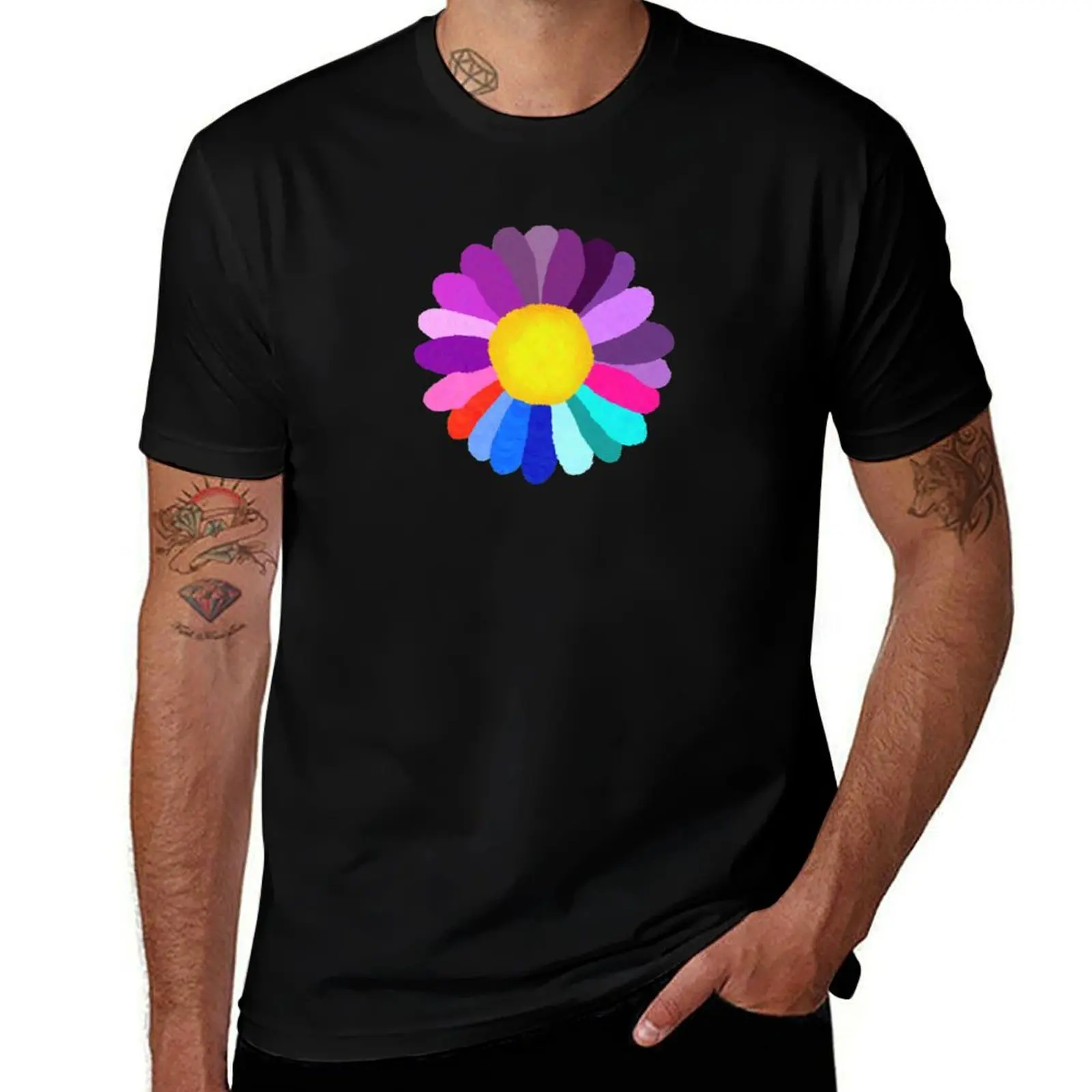 

flower E T-Shirt t T-Shirt cotton tshirt man man cotton graphic shirt t 100% shirt