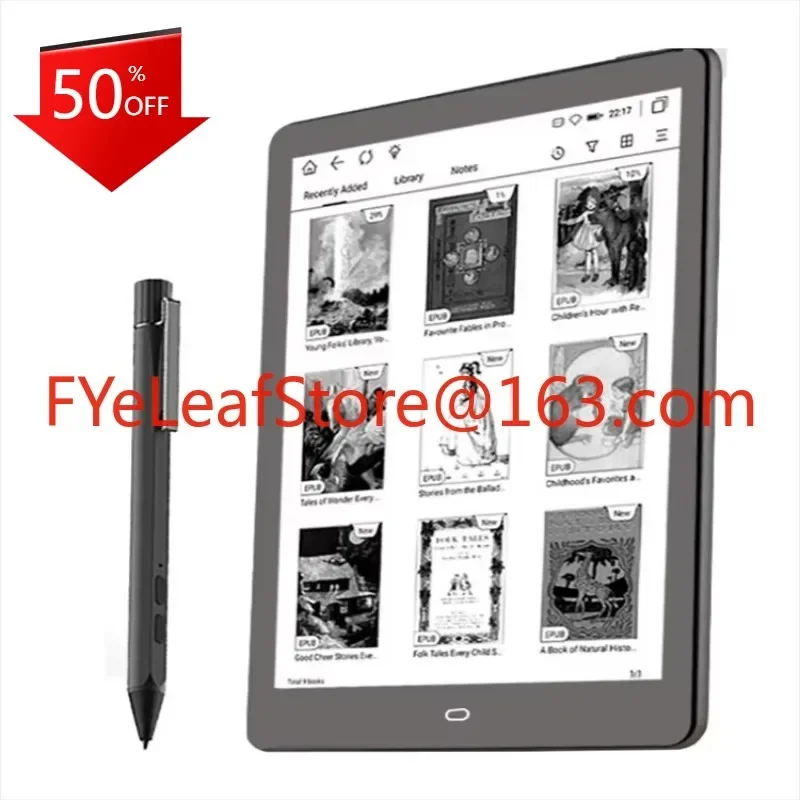 paper tablet 10 inch ebook reader 1600*1200 resolution eink display 3+64GB e reader