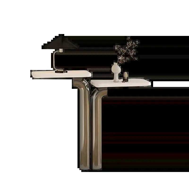 

Corner Esthetic Unique Fashion Table Delicacy Modern Luxury Entryways Table Simple Nordic Tavolo Salotto Hallway Table Furniture