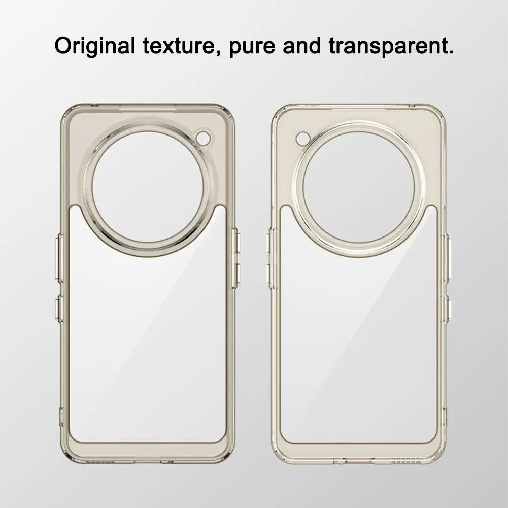 

Для телефона Nothing 3a Pro силиконовый защитный чехол противоударный мягкий чехол амортизирующий бампер из ТПУ прозрачный акриловый гибкий E5Y9