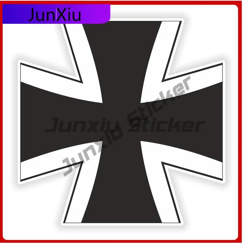 

Germany Roundel Sticker Funny Unique Cute Laptop Motorcycle Anti UV Car Modification Vinyl Decal For Car Truck SUV Window