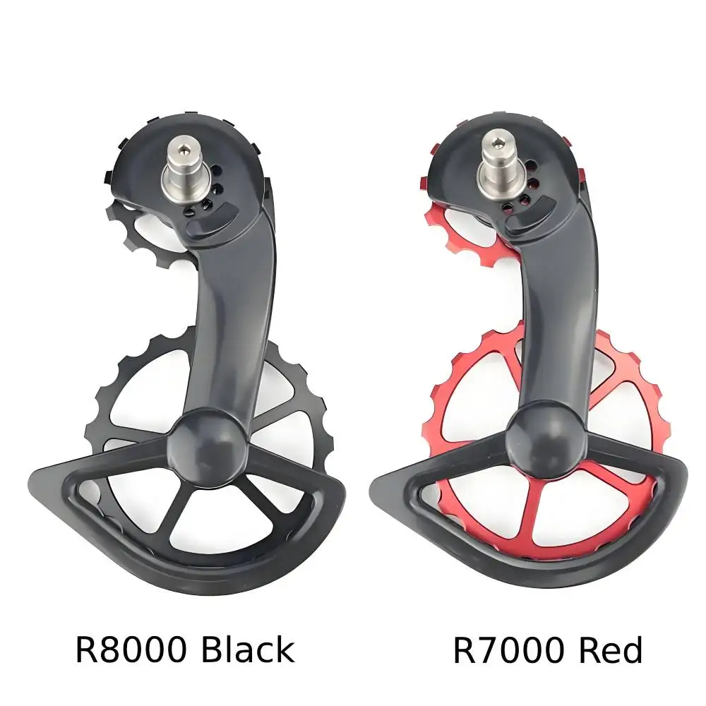 Rigging Sheaves Road Bike Carbon Fiber Ceramic Bearing Guide Wheel Rear Wheel Suitable for Gearbox(R7000 R8000)