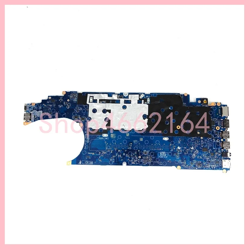 Imagem -02 - Laptop Motherboard para Dell Precision 3551 Notebook Mainboard Testado ok La-j282p com I710850h Cpu Mx150-v2g Gpu