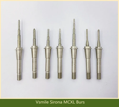 Imagen 2 del producto fresas mcxl fresas de tallado de sirona mcxl 25rz Fresas de fresado de Sirona inLab/CEREC MCXL, adecuadas para Sirona Cerec MCXL, para fresar vidrio y cerámica, fresas escalonadas 12S, fresas de sirona en laboratorio