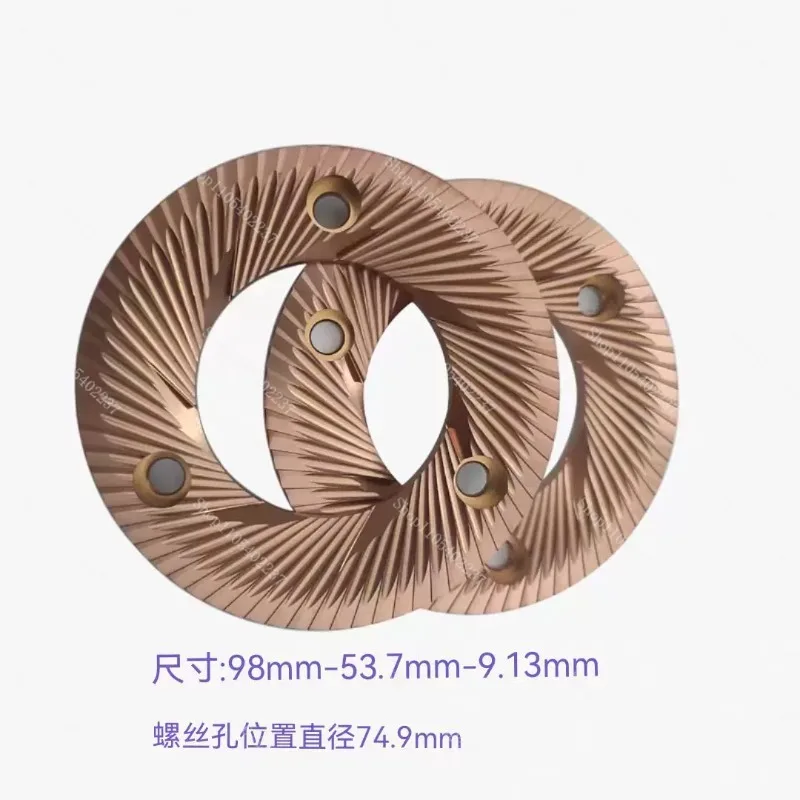 Big Size 98MM Titanium Alloy Cofffee Grinder Disc Burr Flat Burr for C98pro-DL and EK43 Coffee Grinder Mill Machine