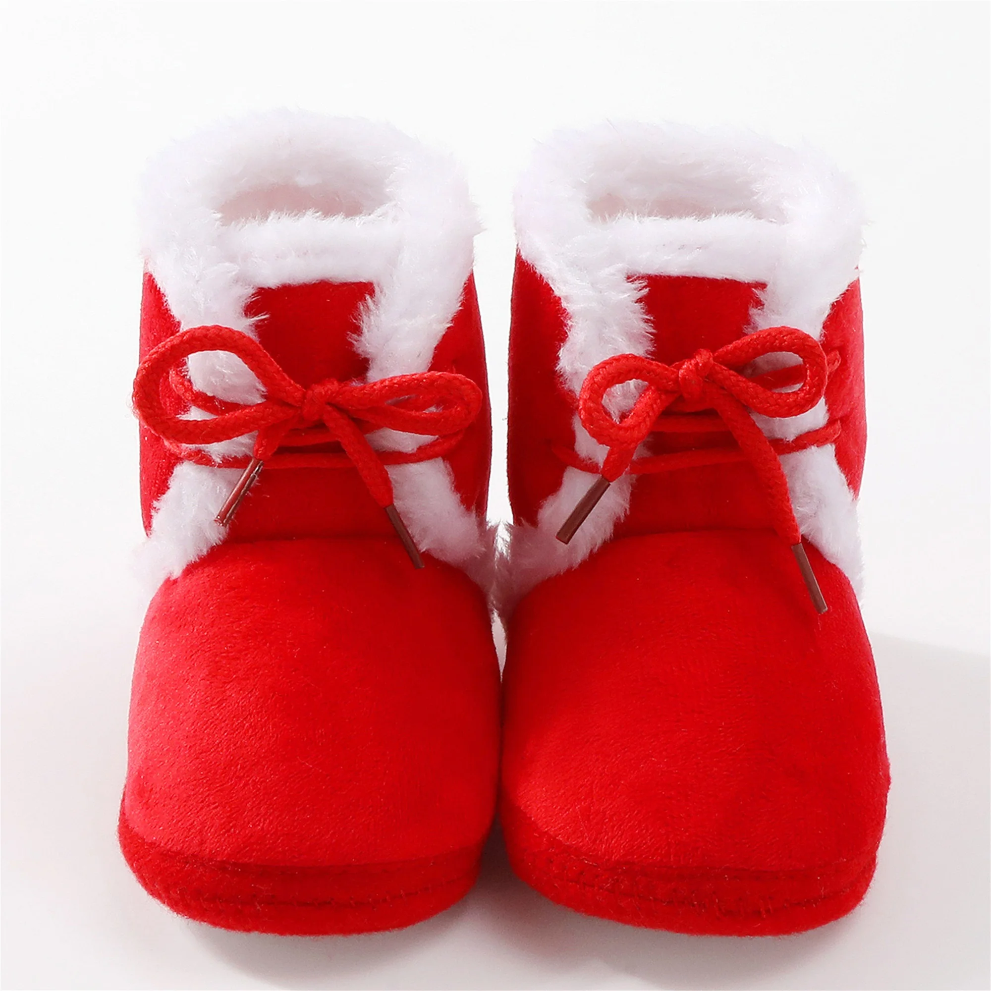 

Infant Snow Boots Cozy Soft Sole Anti-Slip Winter Shoes for Baby Boys and Girls First Walker Toddler Booties
