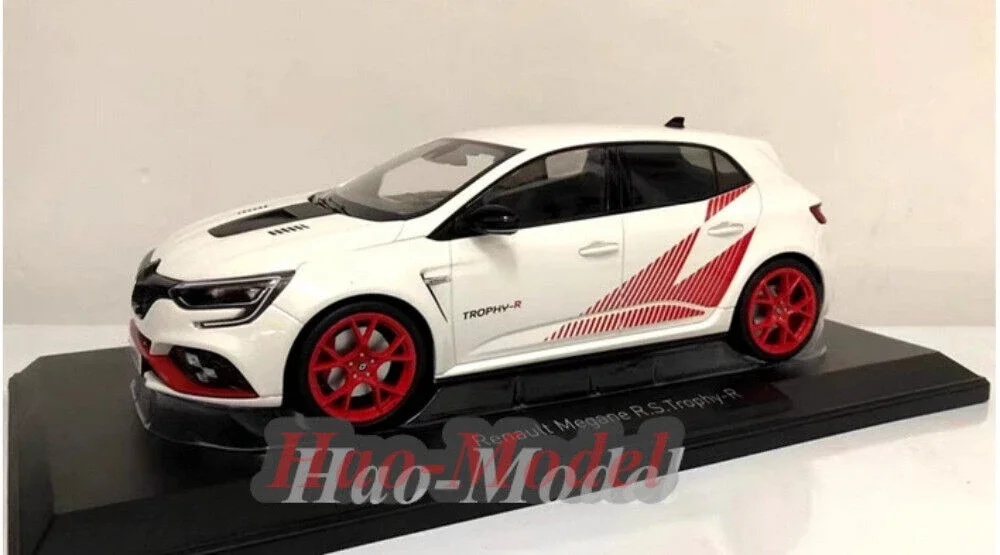 NOREV 1/18 For Renault RS Trophy-R Alloy Diecast Model Car Simulation Toys Boys Birthday Gifts Hobby Display Ornaments White