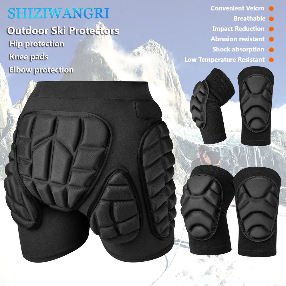 

Защитные шорты/наколенники/налокотники с подкладкой из ЭВА подходит для катания на сноуборде, катания на коньках, катания на лыжах