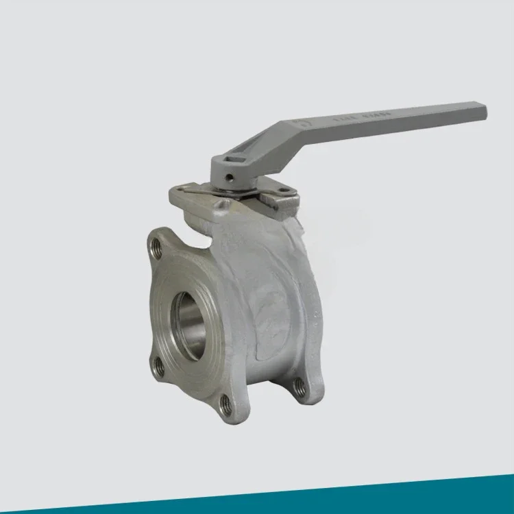 

CF8 Wafer Thin Ball Valve Italian One Piece Flanged Ball Valve 050-2916-3400TT Short Type