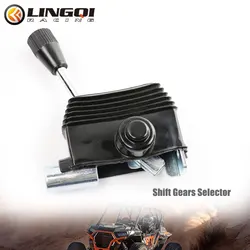 LINGQI RACING UTV Shifter Gear Selector Reverse Gears Shift Knob Girp Lever For ATV Dune Buggy Go Kart Vehicle Quad Bike Parts