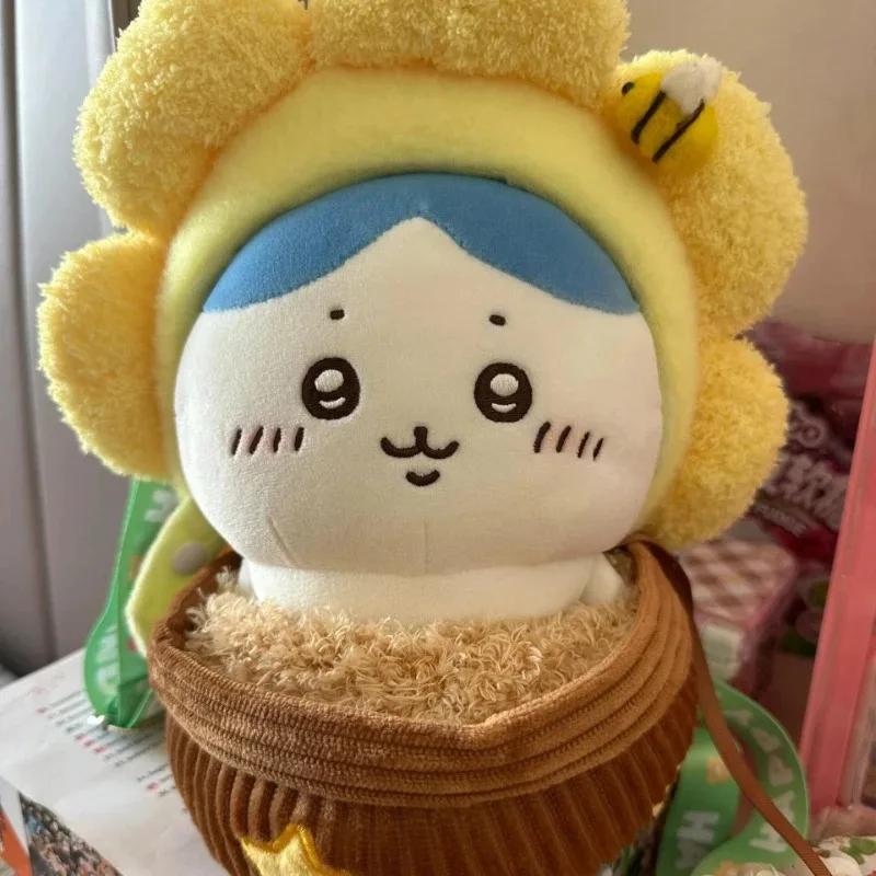 

Chiikawa Usagi Sunflower Plush Toy Cute Potted Stuffed Doll Soft Kawaii Bunny Perfect Gift for Fans & Kids Home Decor Pillow