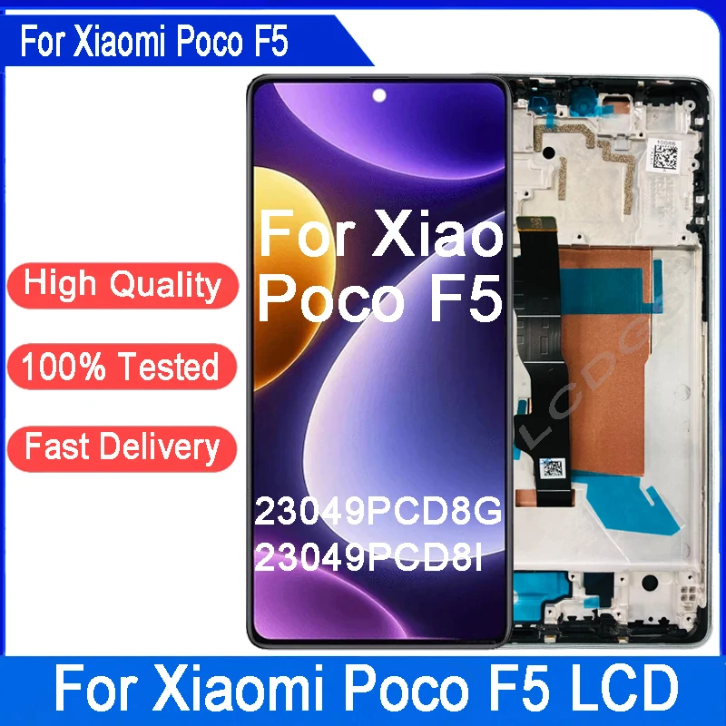 オリジナル-amoled-667-インチ交換用-xiaomi-poco-f5-液晶ディスプレイ-23049pcd8g-、-mi-poco-f5-23049pcd8i-タッチスクリーン