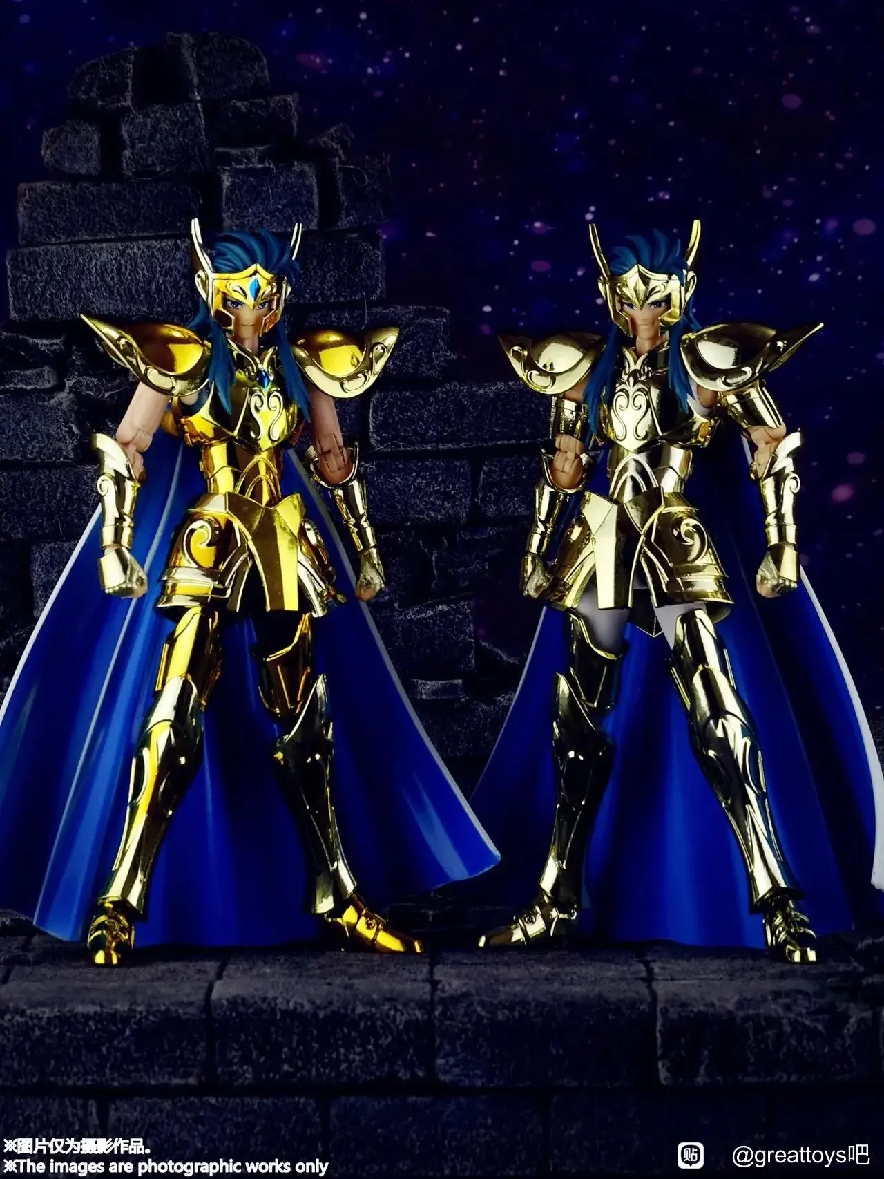 CS Model Saint Seiya God Cloth Myth Cloth EX Aquarius Camus with White Bird Glacier Head Zodiac Knight Action Figure