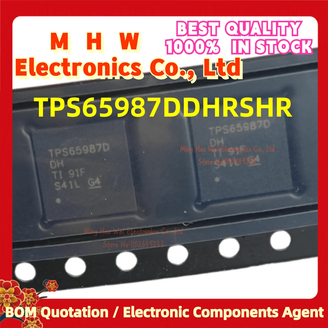 1 ud./lote TPS65987DDHRSHR-Chip original de calidad, TI VQFN-56.Marking, TPS65987D DH TPS65987DDHRSH TPS65987