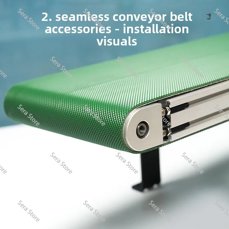 Frameless Conveyor 2040 Aluminum Conveyor with Accessories Full Set of Active Roller Roller Aluminum Seat CNC Model