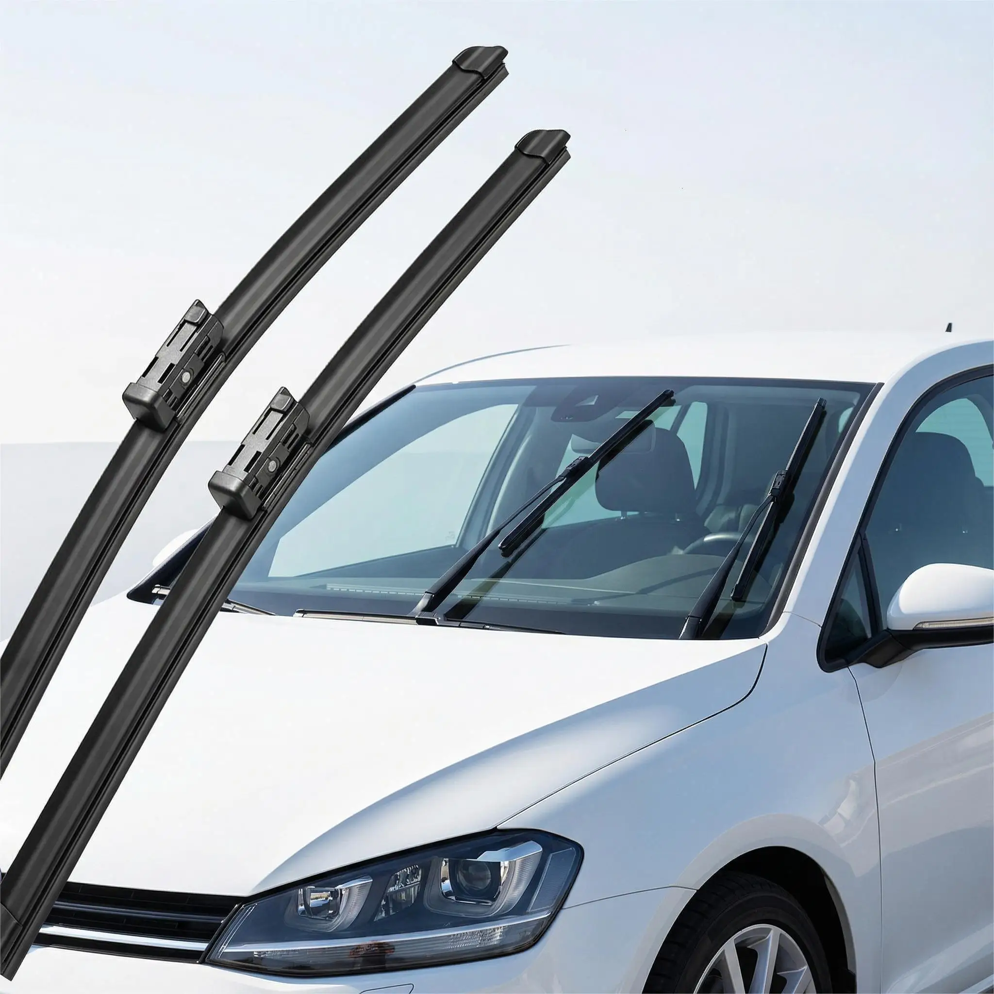 

Universal boneless windshield wipers with durable and quiet wiper blades. Suitable for all U-shaped vehicles.