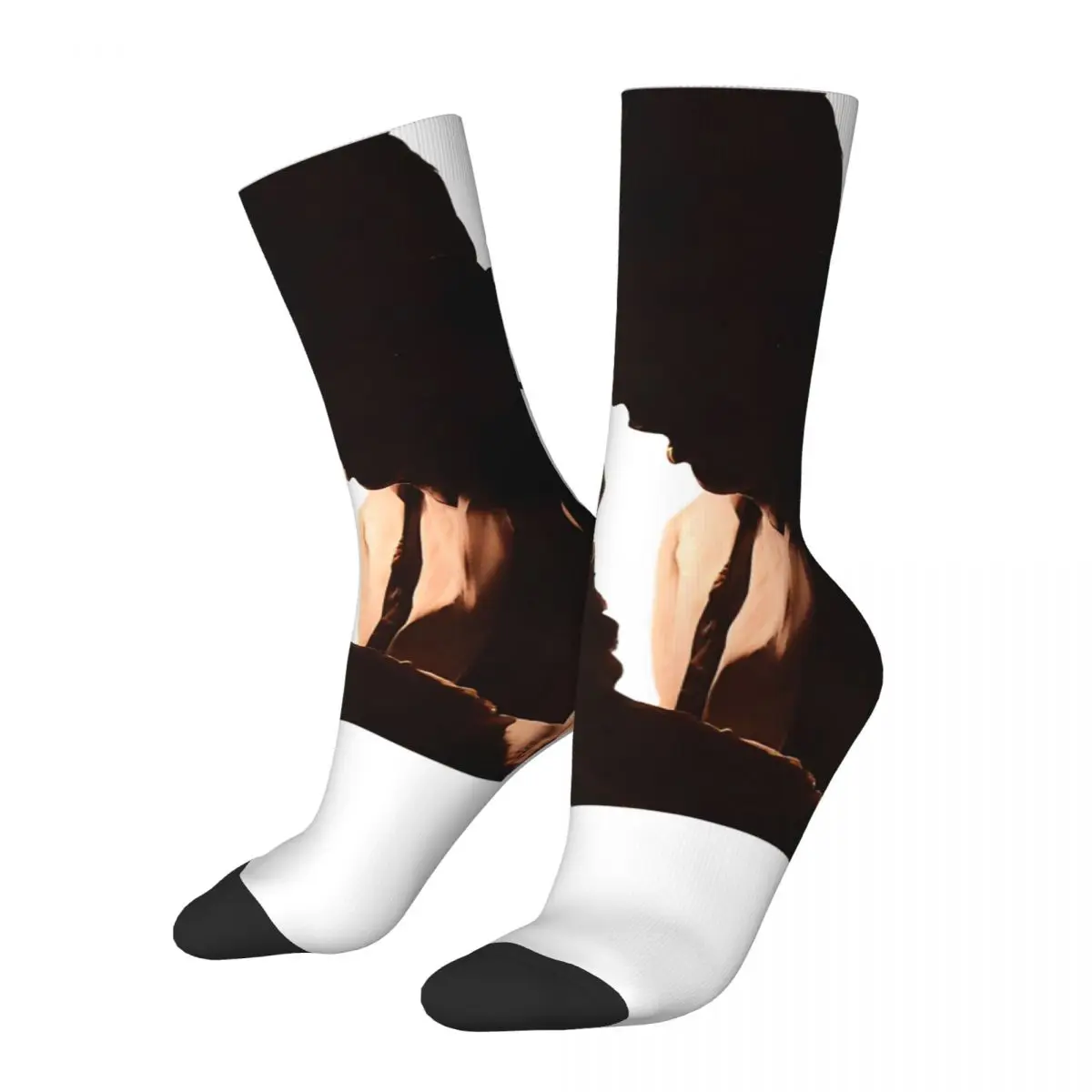 Singer Luis Miguel Tour 2024 Stockings Graphic Fashion Socks Spring Non Skid Socks Unisex Men Running Sports Soft Socks