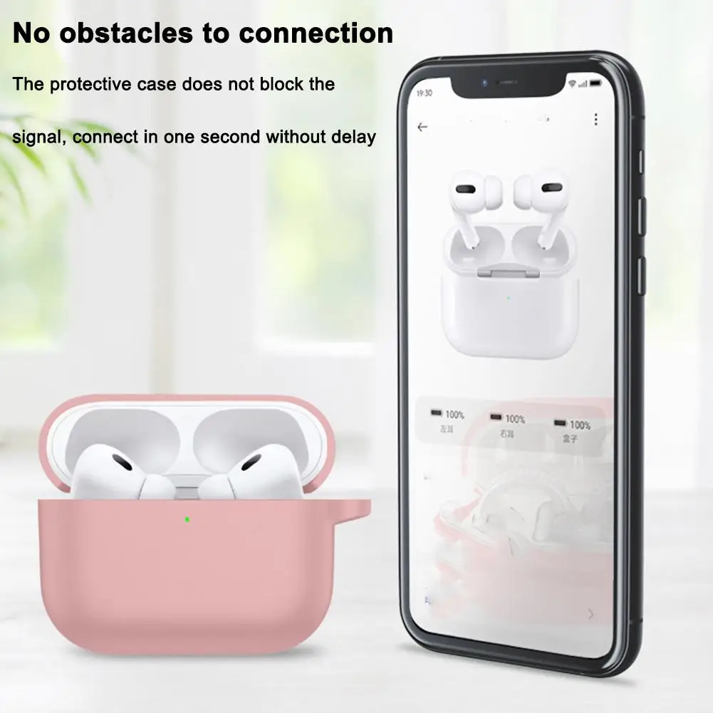 Custodia per auricolari in silicone per Airpods Pro 3 Custodia protettiva per auricolari antipolvere antigoccia per Apple Airpods Pro 3