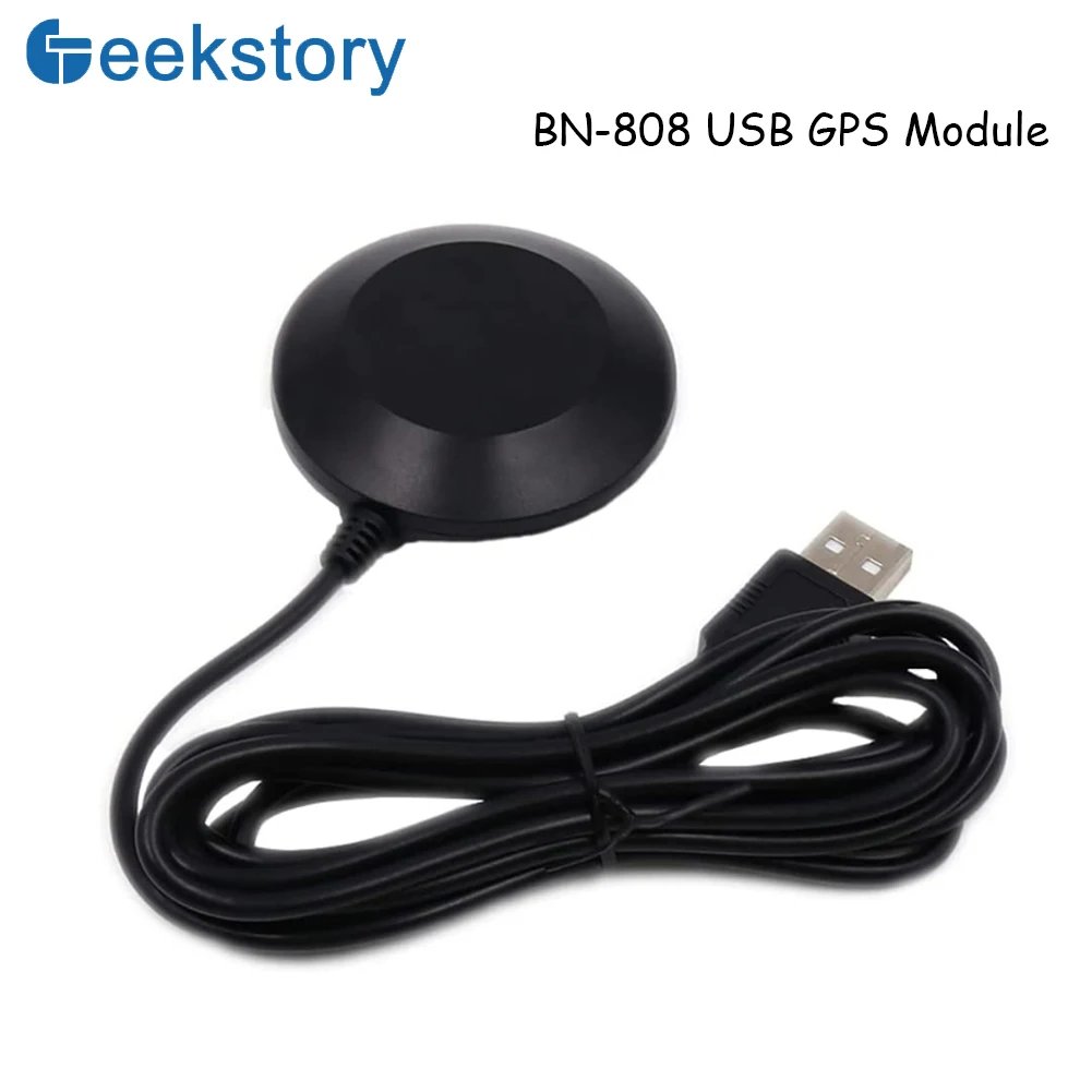 Módulo de Navegación BN-808 G Mouse USB, Dongle GPS, antena externa de 8 chips con Flash, receptor GPS para Raspberry Pi Windows