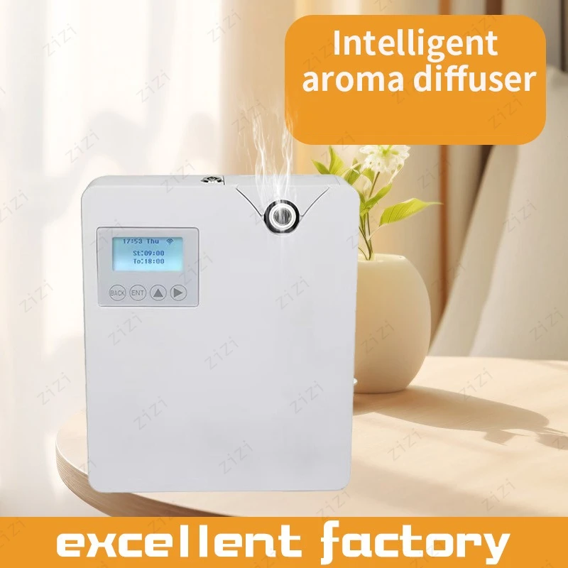Large Scale Wall Mounted Intelligent APP Bluetooth Essential Oil Diffuser Timed Silent Office Hotel Aromatherapy Machine