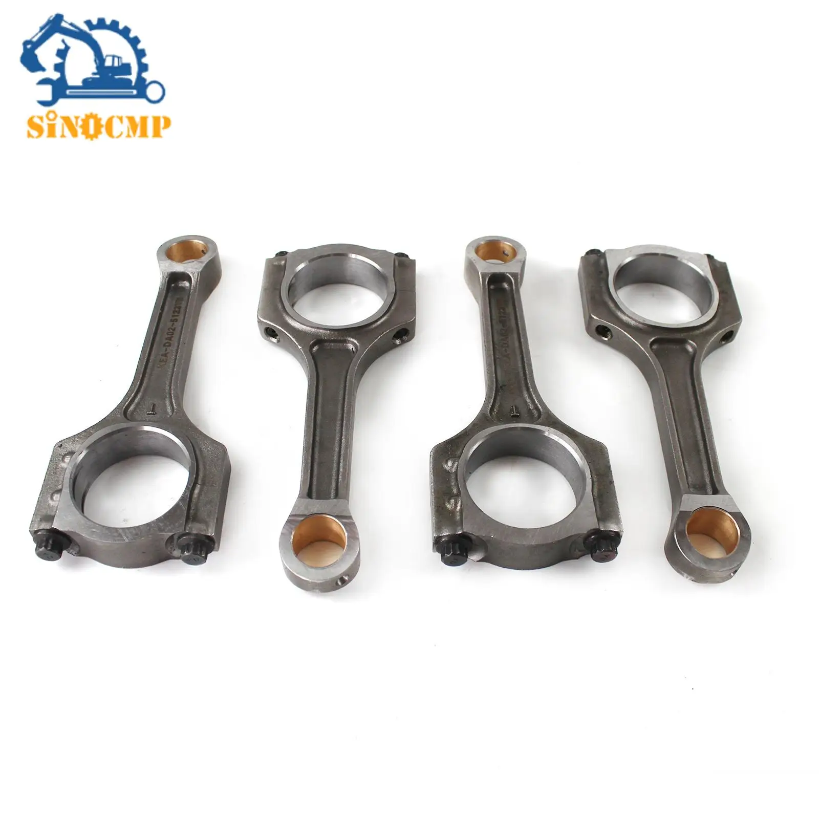 

4Pcs Connecting Rods 23510 2G440 23510 2G430 235102G440 235102G430 For 2012-2016 Hyundai Genesis Coupe Kia Optima Sorento 2.0L