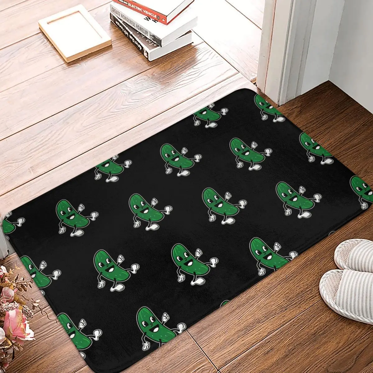 Funny Cartoon Cucumber Bath Non-Slip Carpet Penis Bedroom Mat Entrance Door Doormat Home Decoration Rug