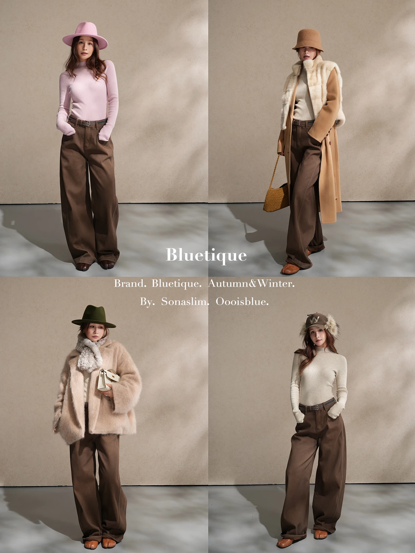 

Джинсы BLUETIQUE Chestnut Latte с флисовой подкладкой, свободного прямого кроя, женские, повседневные, из хлопка с эластаном, на молнии, с высокой талией