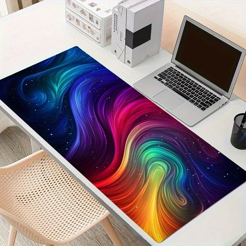 

Office Mouse Pad Modern Desk Mat Precision Cloth Surface Non Slip Rubber Base for PC Laptop Keyboard Office Desk Setup Daily Com