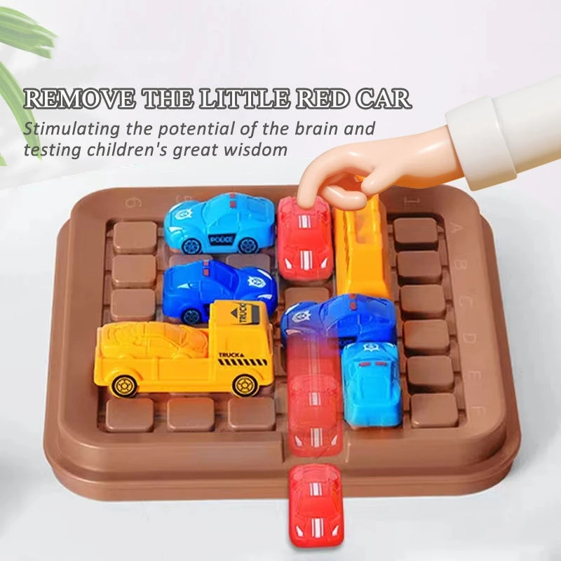 Moving Cars Out Of The Warehouse Huarong Road Children Puzzle Toys Huarong Road Toys Mathematical Thinking Exercises Hands