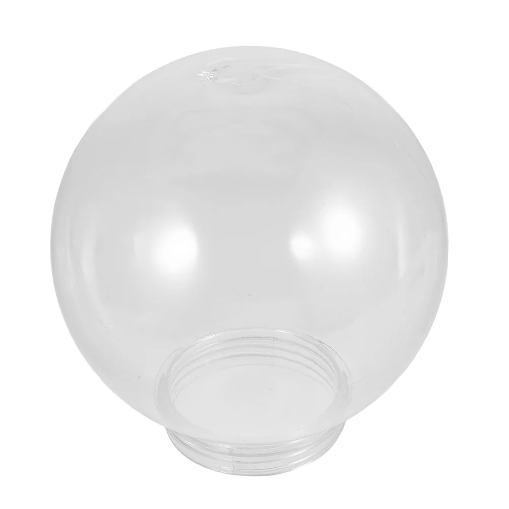 Glass Spherical Street Lamp Shade Outdoor Wall Lights Acrylic Ceiling Fan Globe Replacement