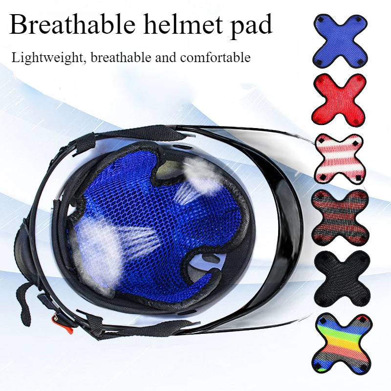 

Аксессуары для электромобилей и мотоциклов, 3D сотовый шлем, сетчатый коврик, изоляционная подкладка, внутренняя подкладка, термостойкая дышащая подкладка