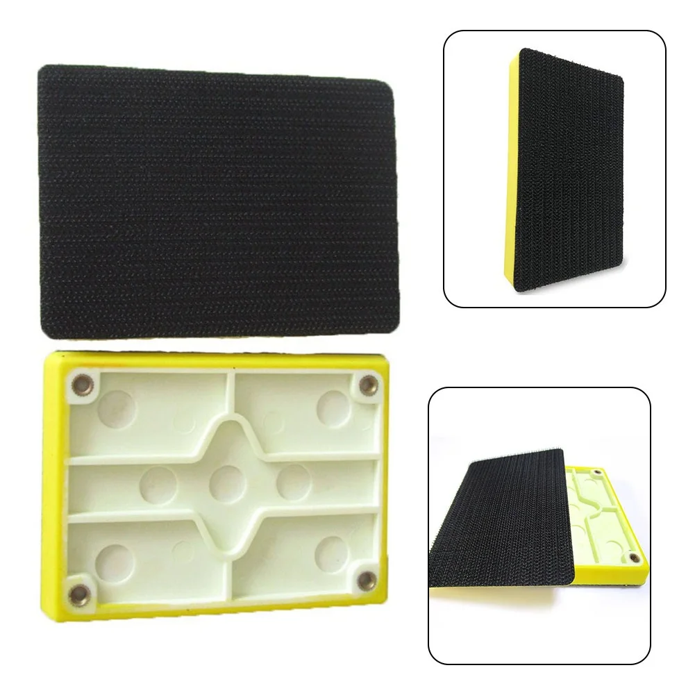 ยี่ห้อใหม่ Sanding Pad เครื่องมือขัด 70*100 มม.อุปกรณ์เสริม PU สี่เหลี่ยมผืนผ้า 1 PC สําหรับขัดขัดเครื่องมือขัด