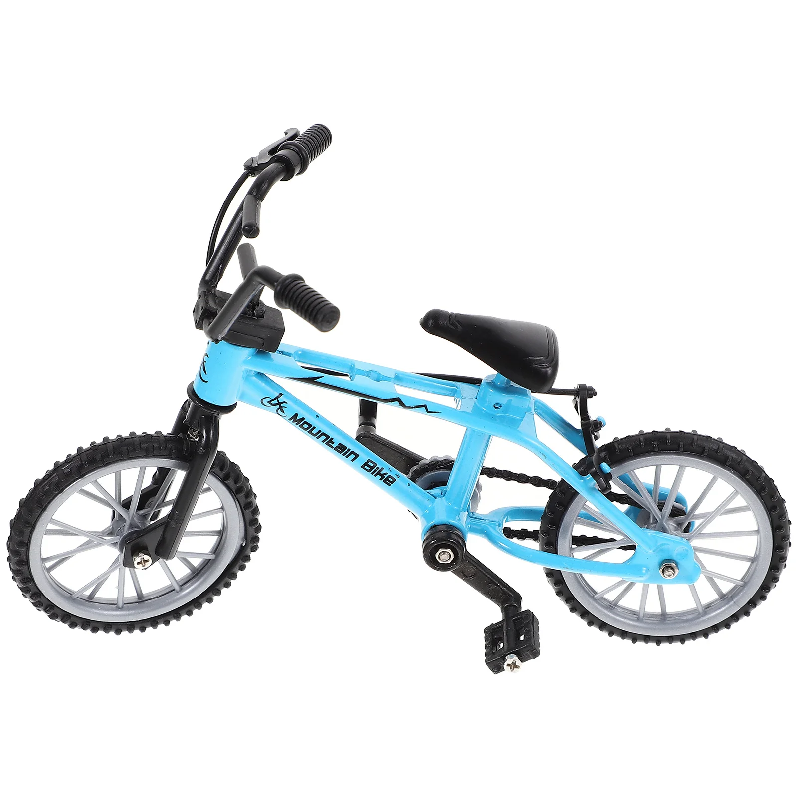 Miniature Bicycle Realistic Mini Bike Sturdy Metal Simulation Mountain Bike Photo Prop Mini House Micro Landscape Decor