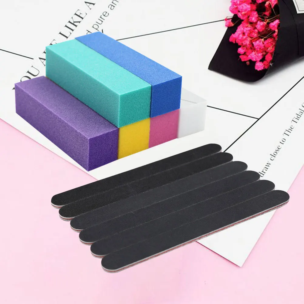 13 個ネイルファイルセット耐久性のあるマニキュアツール爪爪アクリルジェルポリッシュ整形バッファサンディングキットネイルアート