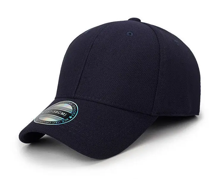 Neue Stretch-Mütze, vollständig geschlossene Elastizität, flexible Flex-Hiphop-Kappen, Hüte, passend für Visier, Baseball-Snapback, blanko, solide Ära, Männer und Frauen – Detail 9