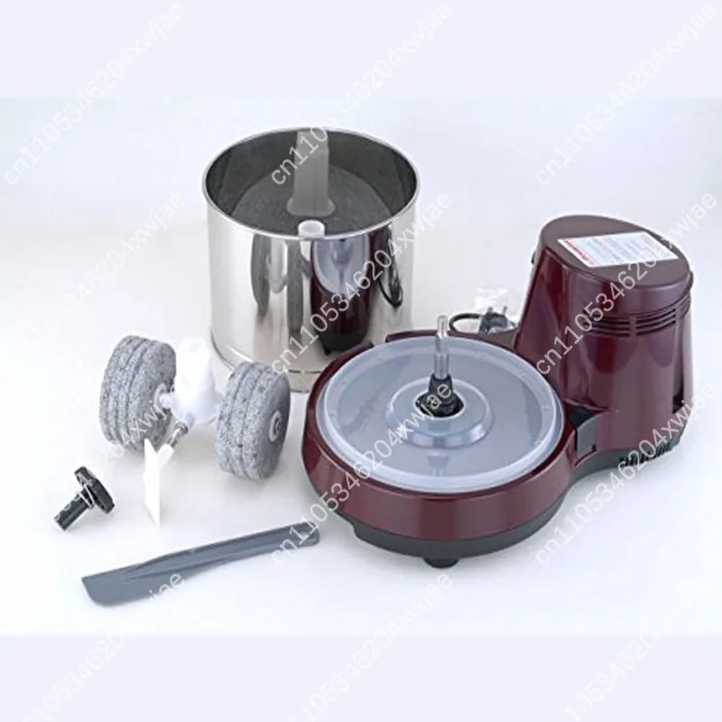 Tabletop Chocolate Refiner & Grinder, Multi-Function for Cocoa Beans Jam, Small Batch Food Grinding Machine for Baking