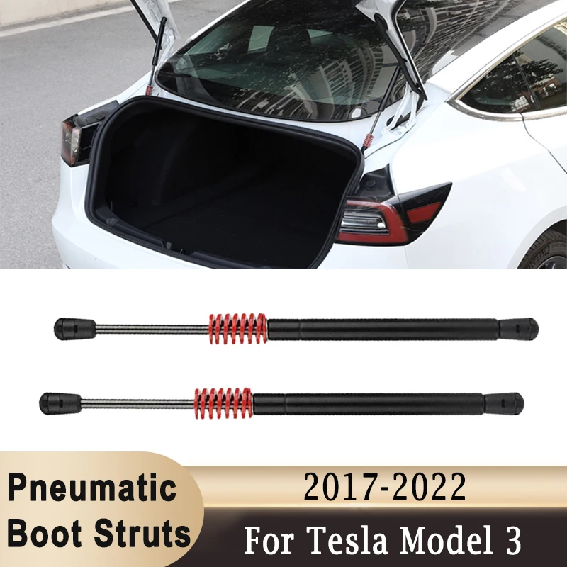 

2Pcs Automatic Tailgate Boot Lift Support Rear Trunk Pneumatic Air Struts For Tesla Model 3 2017 2018 2019 2020 2021 2022