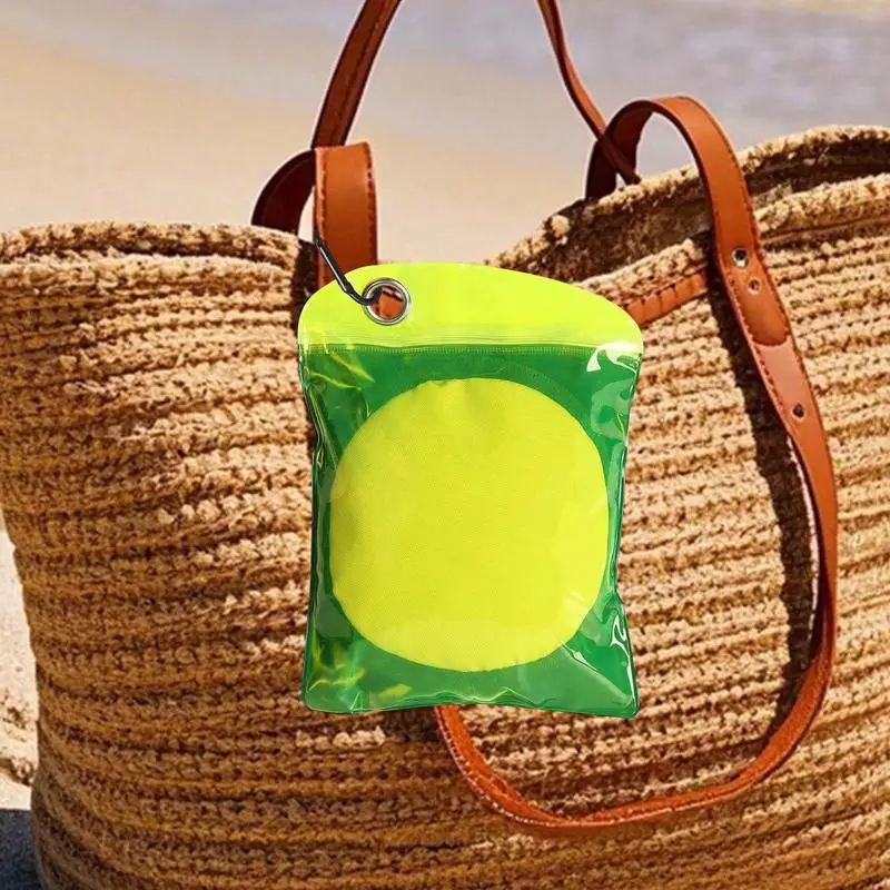 Borrador de arena para vacaciones en la playa, bolsa de manopla para limpiar arena, accesorios de viaje para acampar, manoplas de limpieza suaves para exteriores