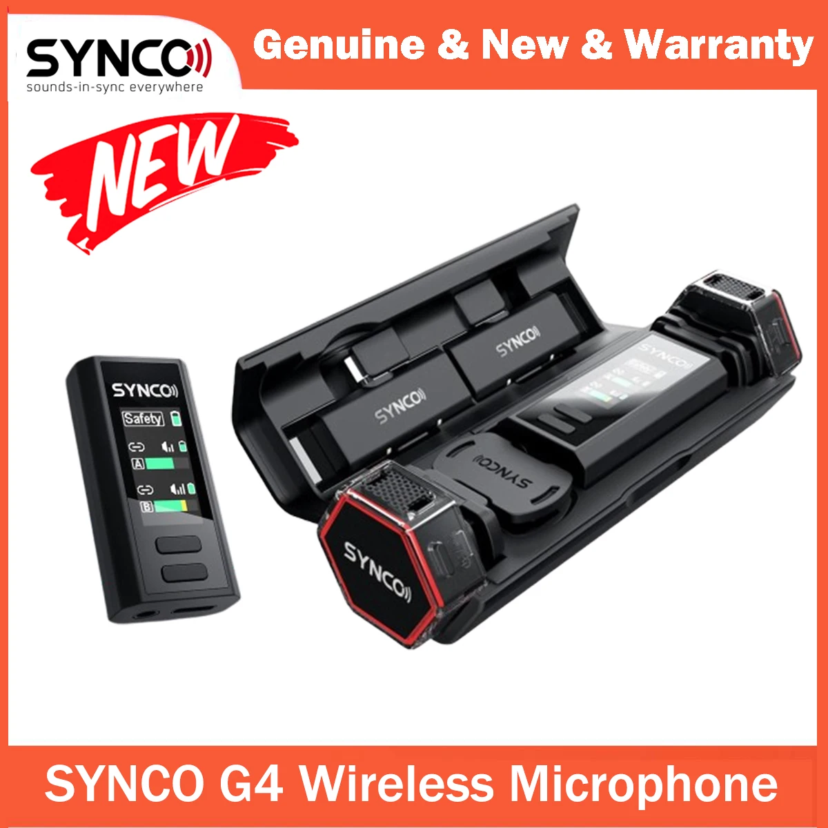 

Беспроводной петличный микрофон SYNCO G2 A2 G2A2 Pro 2,4G для смартфона, камеры, потокового видео YouTube vs Rode GO II